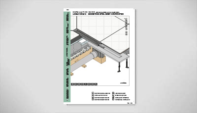 Unidrain construction guide CONCRETE ON STEEL SHEET CONSTRUCTION 400x230 free standing 1