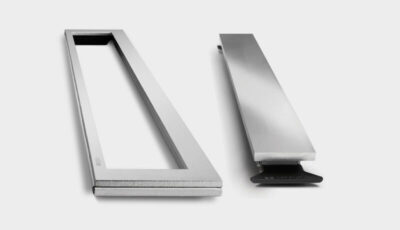 Grunnpakket 800 HighLine ramme panel, børstet, 800/10 mm