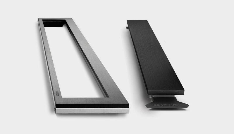 40260817_1620355 Grunnpakket 800 HighLine ramme panel, svart, 800/10 mm